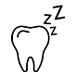 A black and white yin-yang symbol with a glossy, 3D effect.